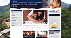 Desktop Screenshot of communitylearninginternational.org